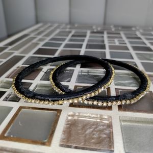 Vintage Rhinestone bangles-cira 1950